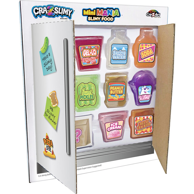 Cra-Z-Slimy: Mini Mania Slimy Food: Grocery Set #1 - Arts & Crafts - 3