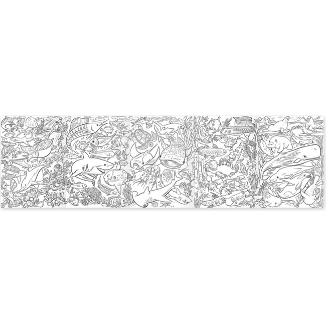 Biggies Color Pencils: Under the Sea - 8pc - Arts & Crafts - 6