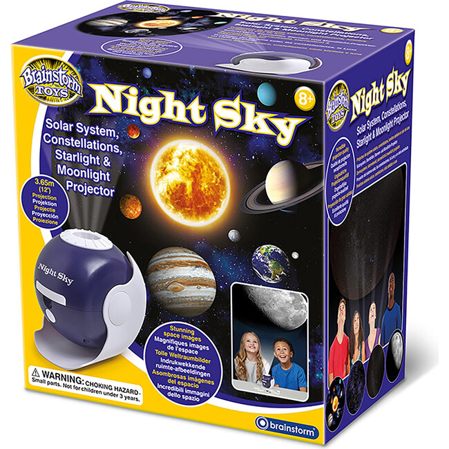 Night Sky Projector: Solar System, Constellations, Starlight & Moonlight - Tech Toys - 1