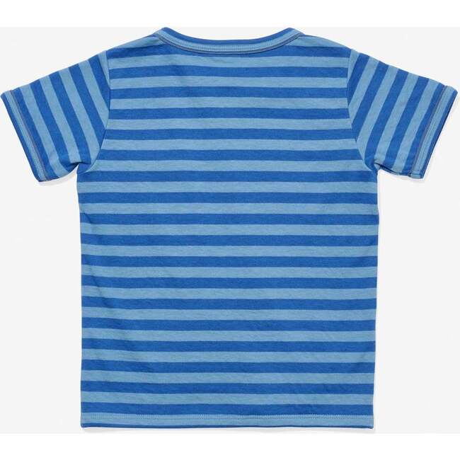 Willie T-Shirt, Indigo Stripe - T-Shirts - 2