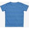 Willie T-Shirt, Indigo Stripe - T-Shirts - 2
