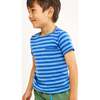 Willie T-Shirt, Indigo Stripe - T-Shirts - 3