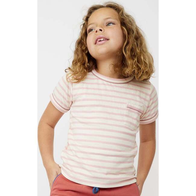 Willie T-Shirt, Petal Sport Stripe - T-Shirts - 3