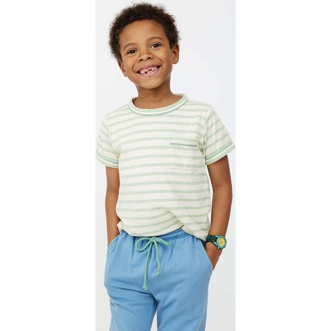 Willie T-Shirt, Kiwi Sport Stripe - T-Shirts - 5