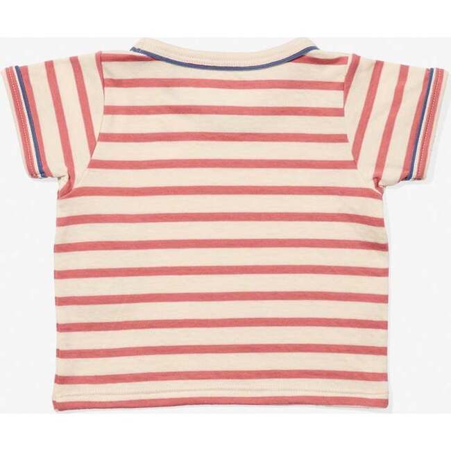 Willie Baby T-Shirt, Nautical Red Stripe - T-Shirts - 2