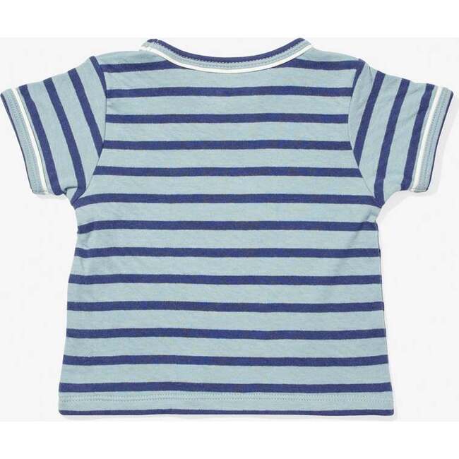 Willie Baby Sport T-Shirt, Sky Stripe - T-Shirts - 2