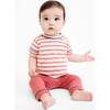Willie Baby T-Shirt, Nautical Red Stripe - T-Shirts - 5
