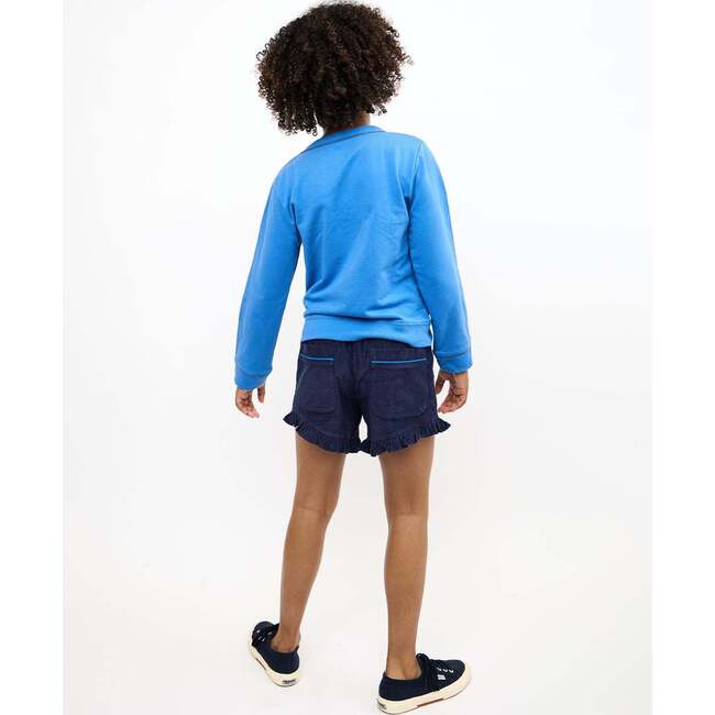 Stella Short, Navy Corduroy - Shorts - 5