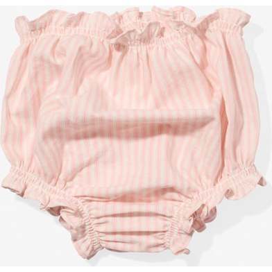 Sadie Baby Dress, Petal Ticking - Dresses - 3