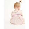 Sadie Baby Dress, Petal Ticking - Dresses - 4