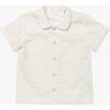 Robinson Shirt, Cream Windowpane - Shirts - 1 - thumbnail