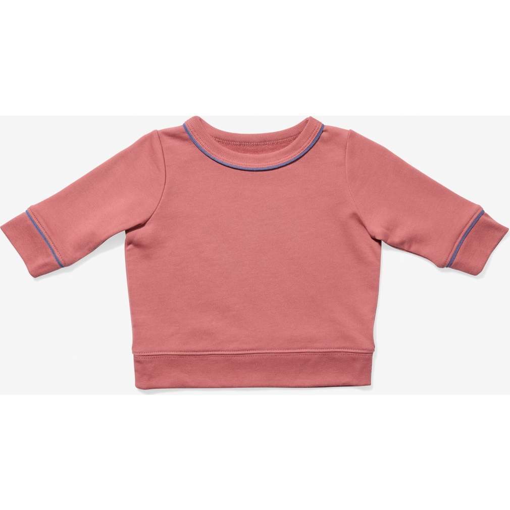 Remy Baby Sweatshirt, Nautical Red - Sweatshirts - 1