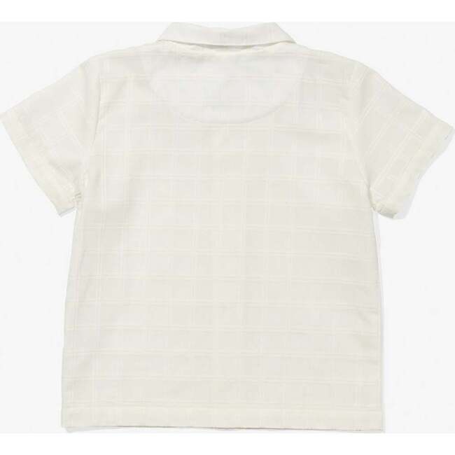 Robinson Shirt, Cream Windowpane - Shirts - 2