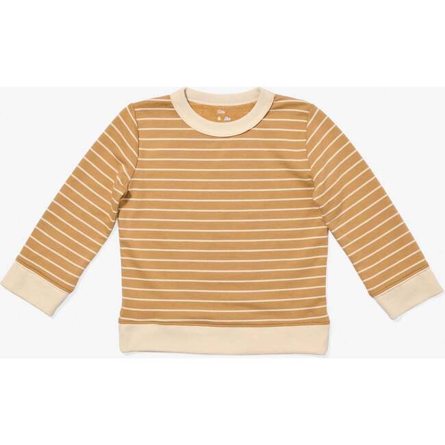 Remy Sweatshirt, Camel French Stripe