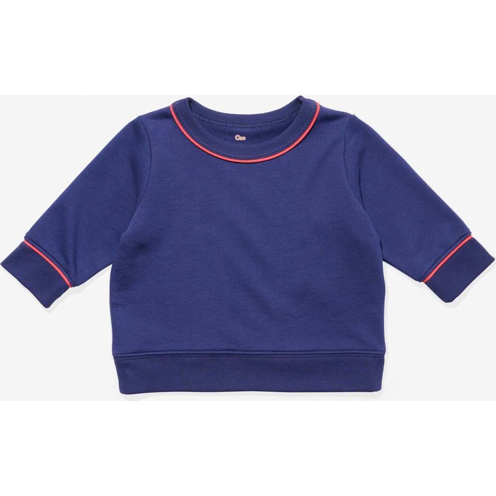 Remy Baby Sweatshirt, Navy - Sweatshirts - 1