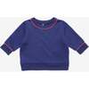 Remy Baby Sweatshirt, Navy - Sweatshirts - 1 - thumbnail