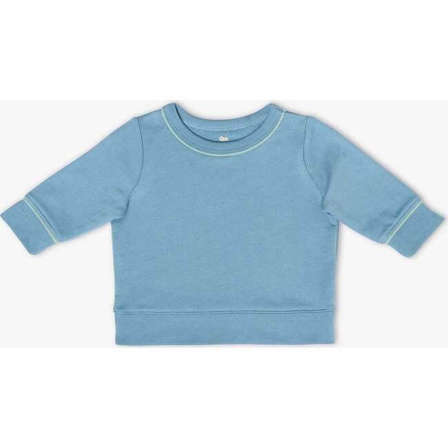 Remy Baby Sweatshirt, Dusty Blue
