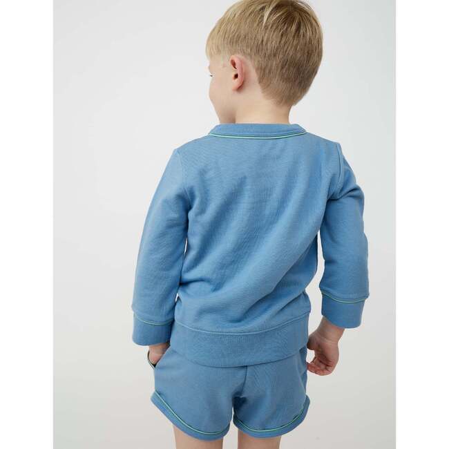 Remy Sweatshirt, Dusty Blue - Sweatshirts - 5