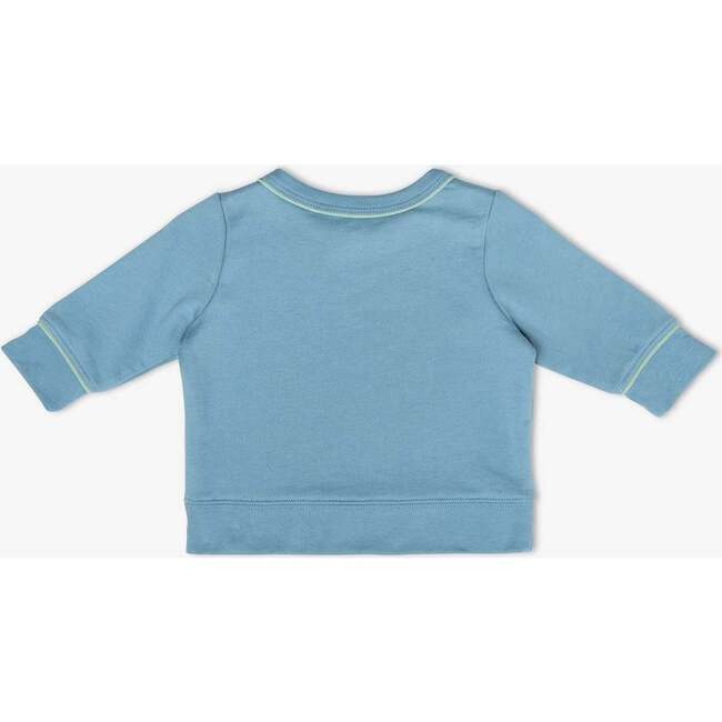 Remy Baby Sweatshirt, Dusty Blue - Sweatshirts - 2
