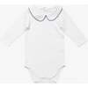 Peter Pan One-piece, Navy Piping - Rompers - 1 - thumbnail