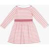 Marie Clare Dress, Rose Rugby Stripe - Dresses - 2