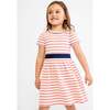 Mirren Dress, Nautical Red Stripe - Dresses - 3