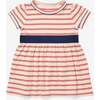 Mirren Baby Dress, Nautical Red Stripe - Dresses - 1 - thumbnail