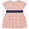 Mirren Baby Dress, Nautical Red Stripe - Dresses - 2