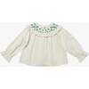 Maggie Blouse, Green Tattersall - Blouses - 2