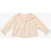 Maggie Blouse, Cream - Blouses - 1 - thumbnail