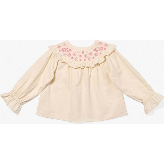Maggie Blouse, Cream - Blouses - 2