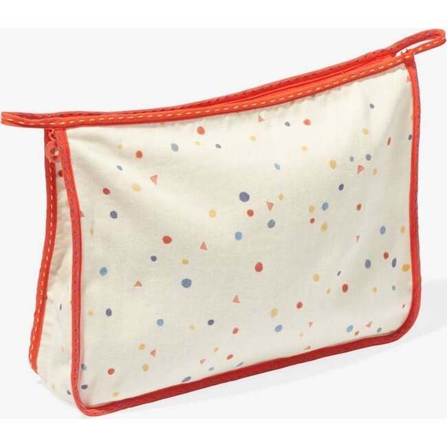 Large Zip Bag, Signature Dot