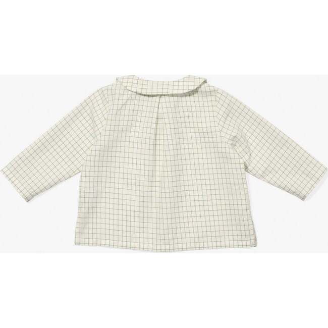 Jefferson Baby Shirt, Green Tattersall - Button Downs - 2
