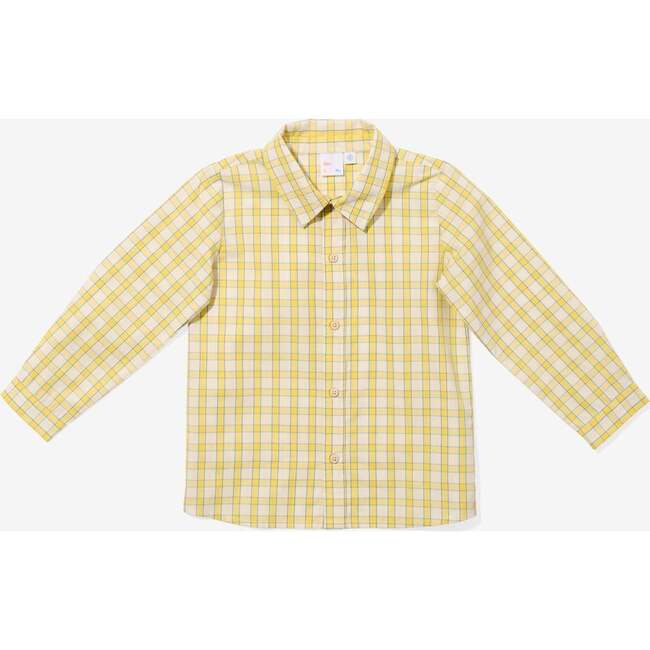 Jeffie Shirt, Yellow Picnic Check