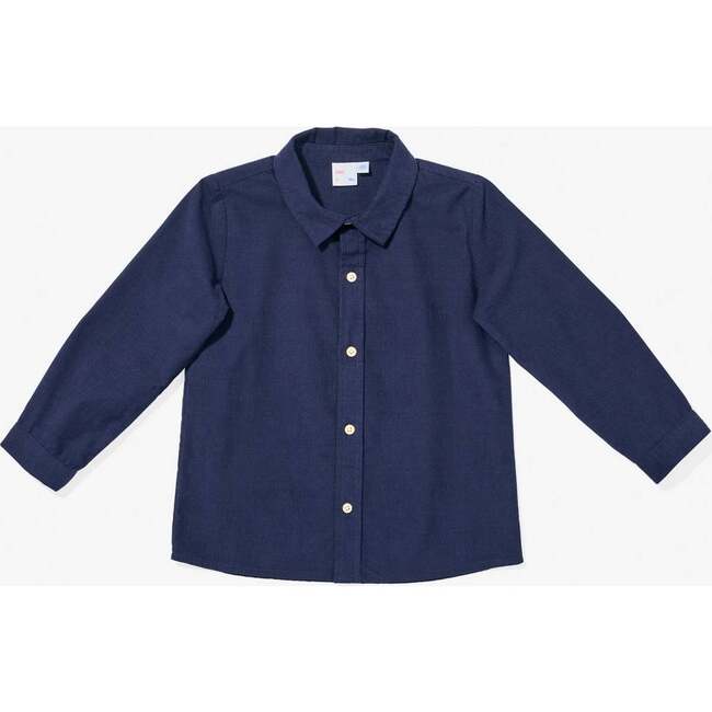 Jeffie Shirt, Navy Corduroy