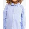 Jeffie Shirt, Blue Pinstripe - Button Downs - 4