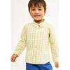Jeffie Shirt, Yellow Picnic Check - Button Downs - 3