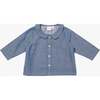Jefferson Baby Shirt, Denim - Button Downs - 1 - thumbnail
