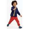 Jeffie Shirt, Navy Corduroy - Button Downs - 4