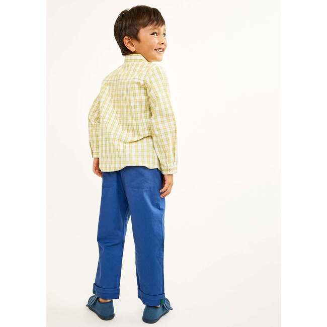 Jeffie Shirt, Yellow Picnic Check - Button Downs - 4