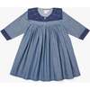 Grace Dress, Denim - Dresses - 1 - thumbnail