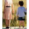 Jefferson Baby Shirt, Blue Pinstripe - Button Downs - 6