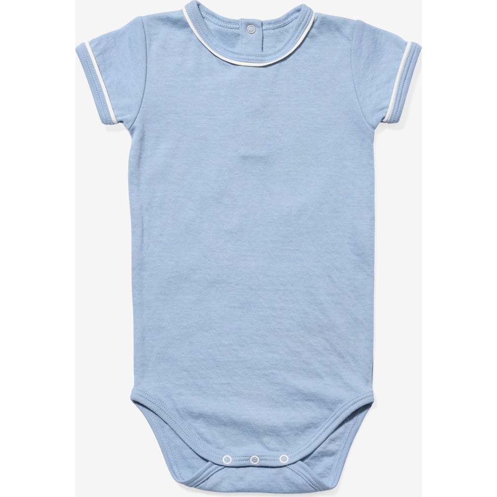 Willie One-piece, Dusty Blue - Rompers - 1