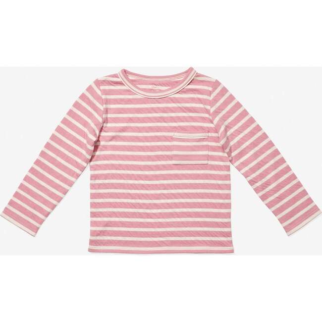 Edward T-Shirt, Rose Stripe