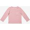 Edward T-Shirt, Rose Stripe - T-Shirts - 1 - thumbnail