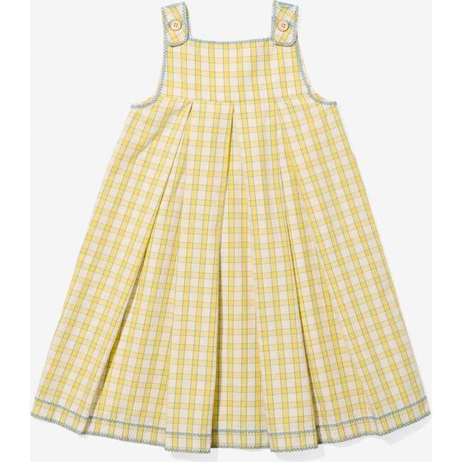 Daisy Dress, Yellow Picnic Check