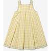 Daisy Dress, Yellow Picnic Check - Dresses - 1 - thumbnail