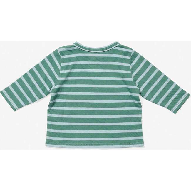Edward Baby T-Shirt, Forest Stripe - T-Shirts - 2