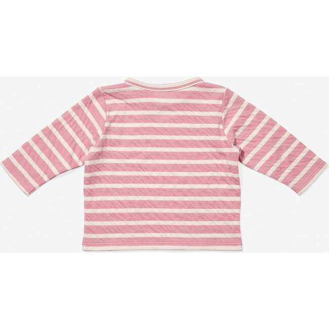 Edward Baby T-Shirt, Rose Stripe - T-Shirts - 2