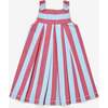 Daisy Dress, Cherry Stripe - Dresses - 1 - thumbnail